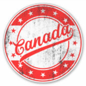 Global Traveler - Canada Sticker (Voorkant)