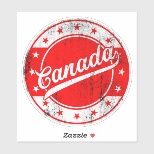 Global Traveler - Canada Sticker (Vel)