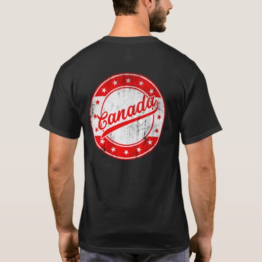 Global Traveler - Canada T-Shirt (Achterkant)