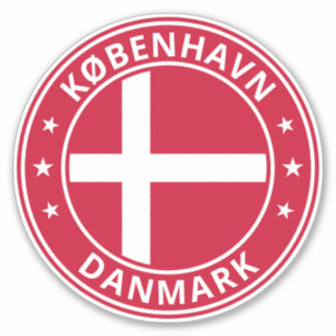 Global Traveler - 'City', Danmark   Denemarken (be Sticker