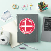 Global Traveler - 'City', Danmark | Denemarken (be Sticker (iPad Cover)