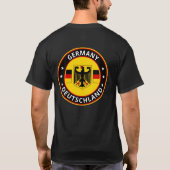 Global Traveler - "City", Duitsland | Duitsland T- T-shirt (Achterkant)