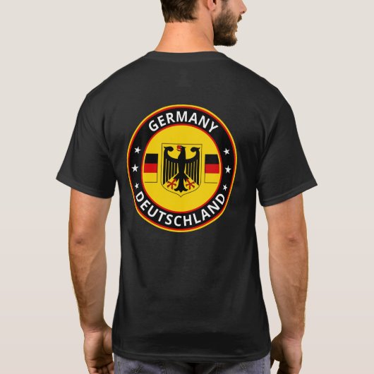 Global Traveler - "City", Duitsland | Duitsland T- T-shirt (Achterkant)