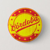 Global Traveler - Cordoba, Spanje Ronde Button 5,7 Cm (Voorkant)