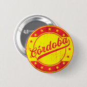 Global Traveler - Cordoba, Spanje Ronde Button 5,7 Cm (Voorkant /achterkant)