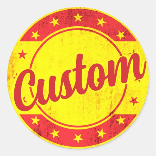 Global Traveler -<Custom Text>, Sticker Spanje (Voorkant)