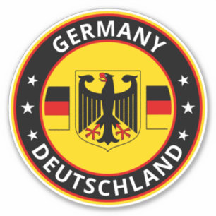 Global Traveler - Deutschland   Duitsland (Bewerke Sticker