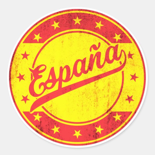 Global Traveler - España | Spanje Sticker (Voorkant)