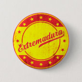 Global Traveler - Extremadura, Spanje Ronde Button 5,7 Cm (Voorkant)