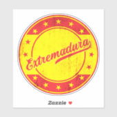 Global Traveler - Extremadura, Spanje Sticker (Vel)