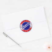 Global Traveler - France Sticker (Envelop)