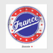 Global Traveler - Frankrijk Sticker (Vel)