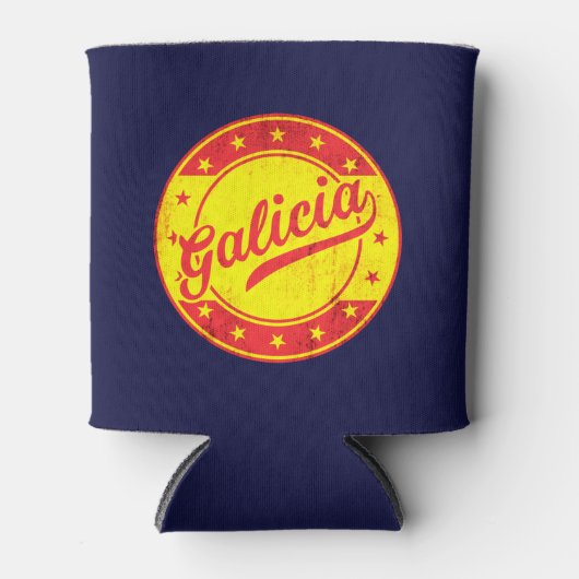 Global Traveler - Galicië, Spanje Blikjeskoeler (Voorkant)