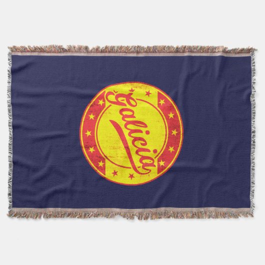 Global Traveler - Galicië, Spanje Deken (Voorkant)