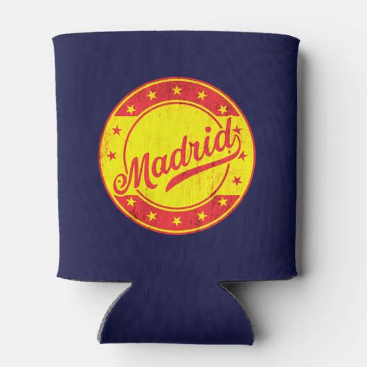 Global Traveler - Madrid, Spanje Blikjeskoeler (Achterkant)