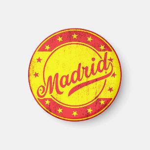 Global Traveler - Madrid, Spanje Magneet