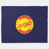 Global Traveler - Malaga, Spanje Fleece Deken (Voorkant (Horizontaal))