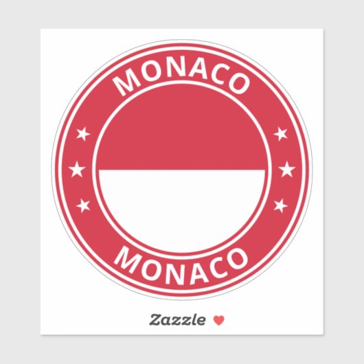 Global Traveler - Monaco Sticker (Vel)