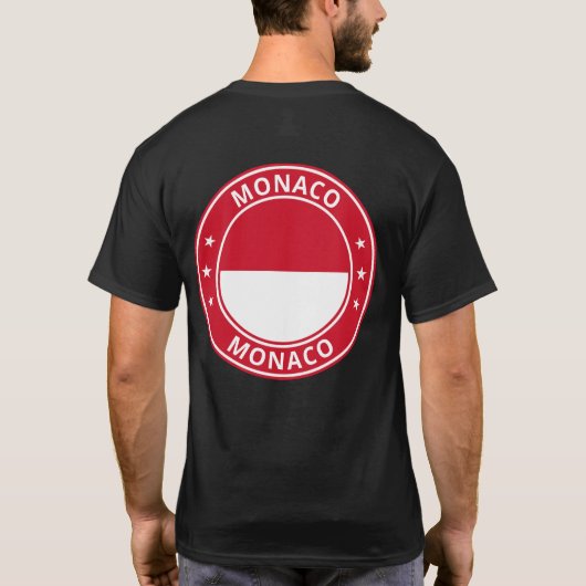 Global Traveler - Monaco T-shirt (Achterkant)