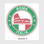 Global Traveler - Roma, Italia (Edit) Sticker (Vel)