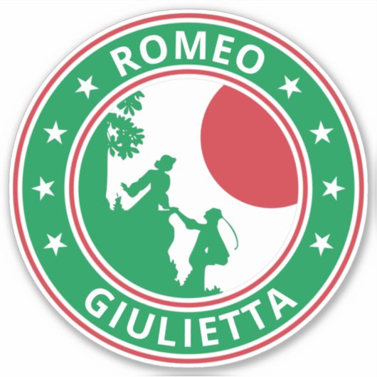 Global Traveler - Romeo y Giulietta Sticker (Voorkant)