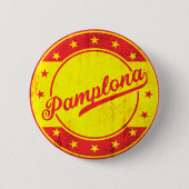 Global Traveler - Sevilla, Spanje Ronde Button 5,7 Cm (Voorkant)