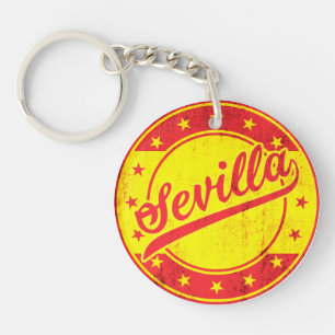 Global Traveler - Sevilla, Spanje Sleutelhanger