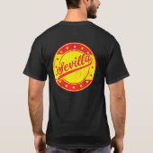 Global Traveler - Sevilla, Spanje T-shirt (Achterkant)