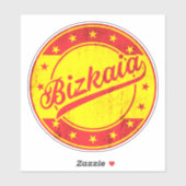 Global Traveler - Spanje - Biskaje | Biskaje Sticker (Vel)