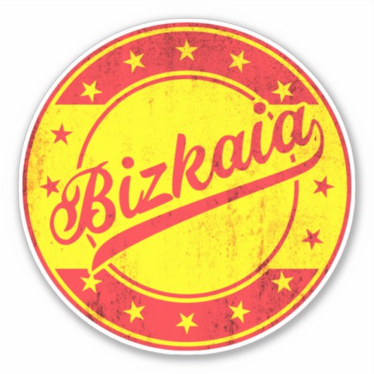 Global Traveler - Spanje - Biskaje | Biskaje Sticker (Voorkant)