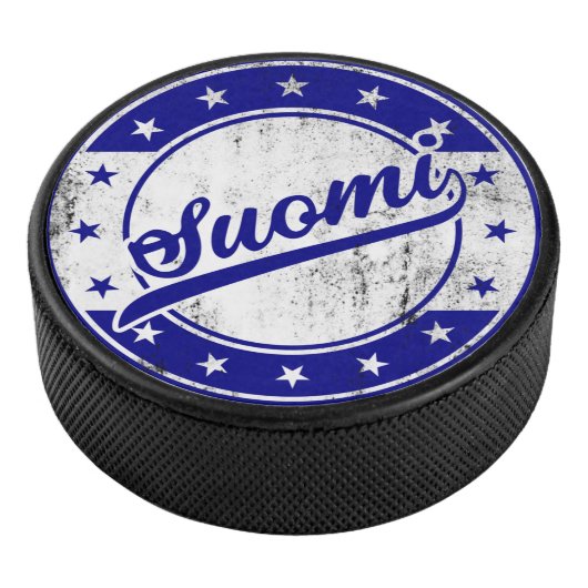 Global Traveler - Suomi | Finland Hockey Puck (3/4)