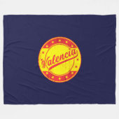 Global Traveler - Valencia, Spanje Fleece Deken (Voorkant (Horizontaal))