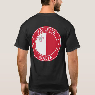 Global Traveler - Valletta, Malta T-shirt