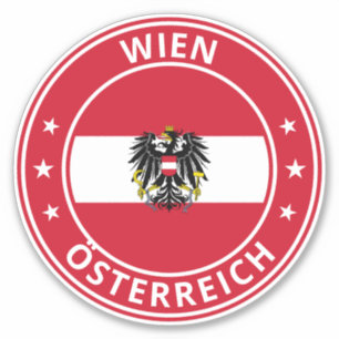 Global Traveler - Wien   Wenen, Oostenrijk Sticker