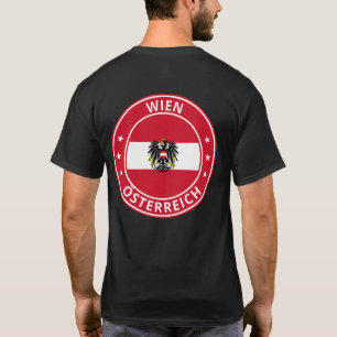 Global Traveler - Wien Wenen, Oostenrijk T-shirt
