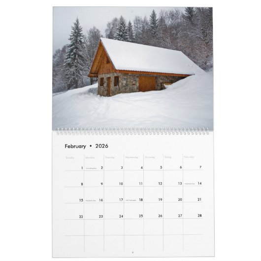 Global Travels Kalender (Feb 2026)