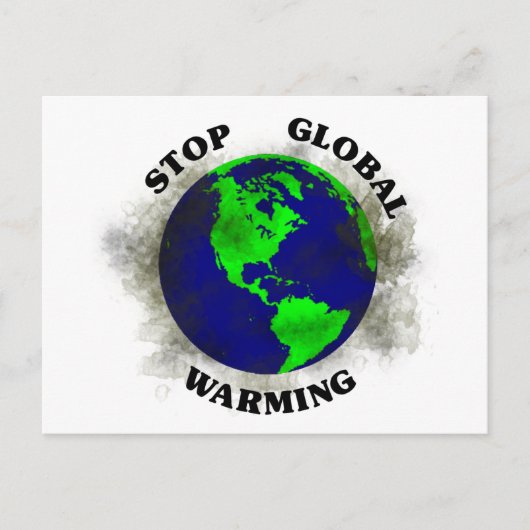 Global Warming Briefkaart (Voorkant)