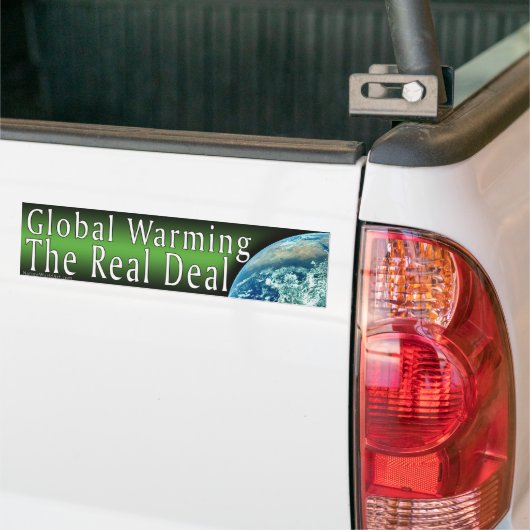 Global Warming Bumpersticker (Op Truck)