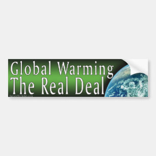 Global Warming Bumpersticker