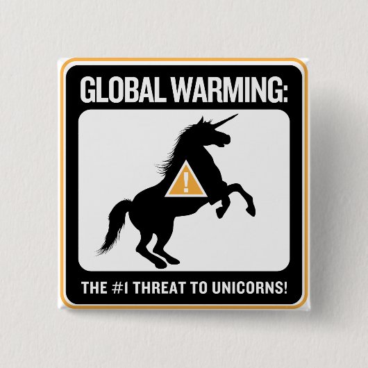 Global Warming Button (Voorkant)