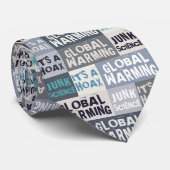 Global Warming Hoax Stropdas (Opgerold)