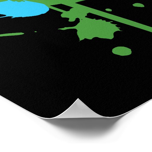 Global Warming Hourglass Poster (Hoek)