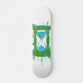 Global Warming Hourglass Skateboard (Voorkant)