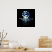 Global Warming I Poster (Keuken)