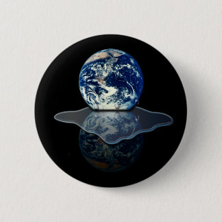 Global Warming I Ronde Button 5,7 Cm