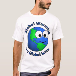 Global Warming is een Global Hoax T-shirt