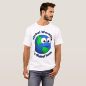 Global Warming is een Global Hoax T-shirt (Voorkant volledig)