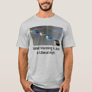 Global Warming is een T-shirt van de Liberal Myth 