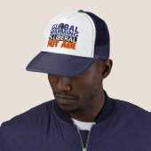 Global Warming is Liberal Hot Air Trucker Pet (In situ)