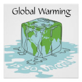 Global Warming is zo oncool Poster (Voorkant)